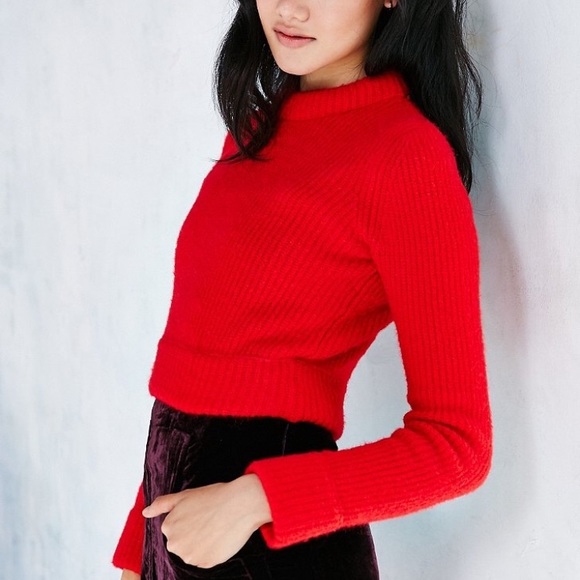 Red UNIF + Urban Outfitters sweater - Picture 2 of 5